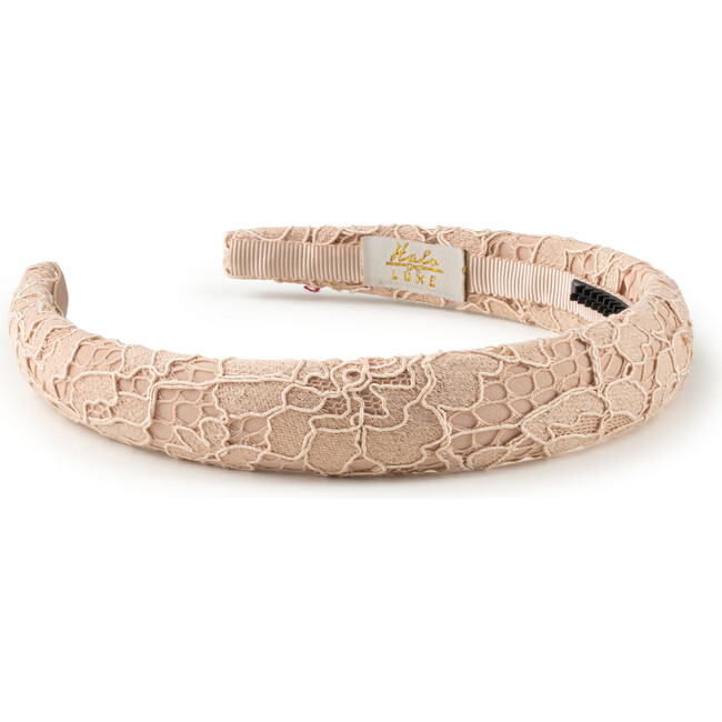 Evelina Lace Headband, Sand