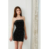 Pearl & Stud Black Mesh Iridescent Dress - Dresses - 1 - thumbnail