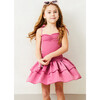 Lola Rose Satin Smocked Ruffle Dress - Dresses - 1 - thumbnail