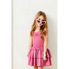 Lola Rose Satin Smocked Ruffle Dress - Dresses - 2