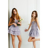 Gemma Grey Lurex Heart Mini - Skirts - 1 - thumbnail