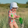 Geo Melon Sustainable LS Surf Suit - One Pieces - 4 - thumbnail