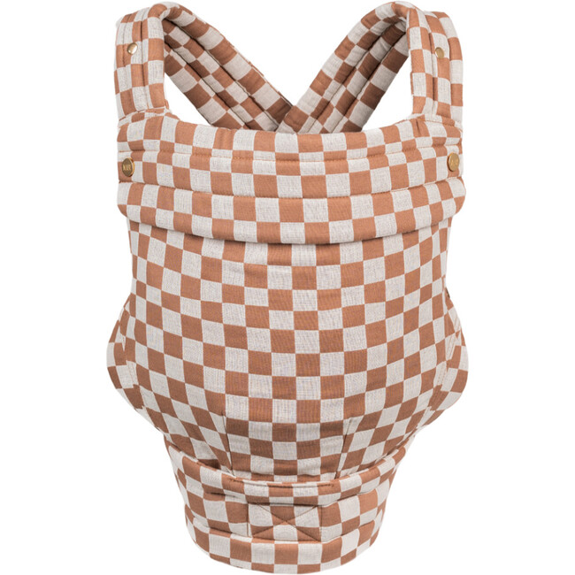 Monarch Buckle Carrier, Mocha Check