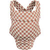 Monarch Buckle Carrier, Mocha Check - Carriers - 1 - thumbnail