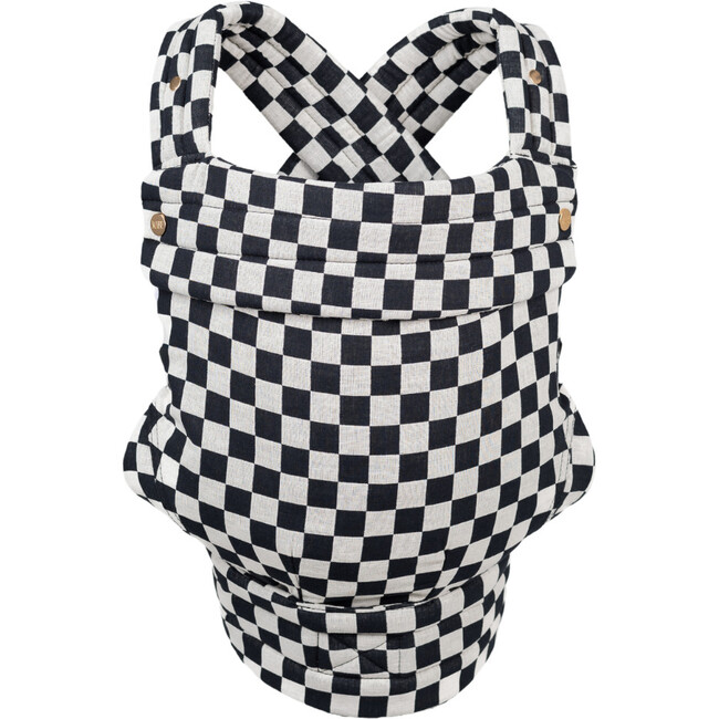 Monarch Buckle Carrier, Ebony Check