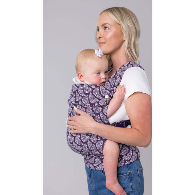 Monarch Buckle Carrier, Mauve Wings