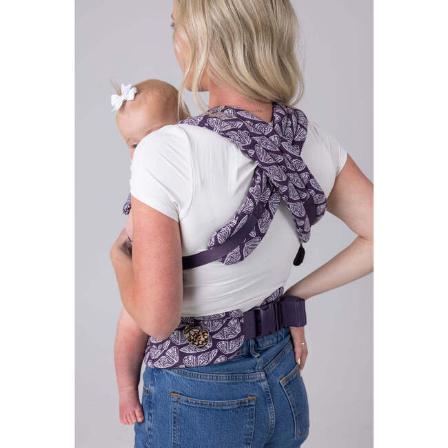 Monarch Buckle Carrier, Mauve Wings - Carriers - 3