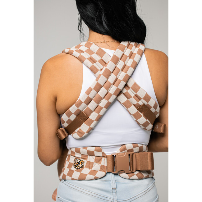 Monarch Buckle Carrier, Mocha Check - Carriers - 3