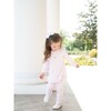Spotted Puppy Pima Tunic Set, Lt Pink Mini Stripe/Lt Pink - Mixed Apparel Set - 2