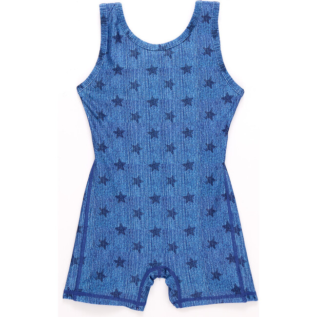 Girls Leotard, Star Denim