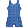 Girls Leotard, Star Denim - Leotard - 1 - thumbnail