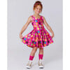 Girls Skater Dress, Donuts on Pink - Dresses - 2 - thumbnail