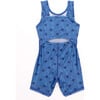 Girls Leotard, Star Denim - Leotard - 4 - thumbnail