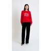 Wool-Cashmere Tis The Season Sweater, Velvet Red - Sweaters - 2