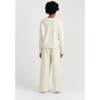 Wool-Cashmere Tis The Season Sweater, Cream - Sweaters - 3