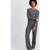 Wool Cashmere Star Sweater, Grey - Sweaters - 2