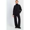 Pure Cashmere Roll Neck Sweater, Black - Sweaters - 2 - thumbnail