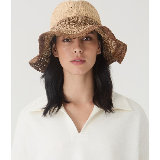 Lourdes, Camel/chocolate - Hats - 3