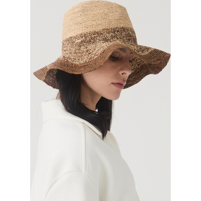 Lourdes, Camel/chocolate - Hats - 4