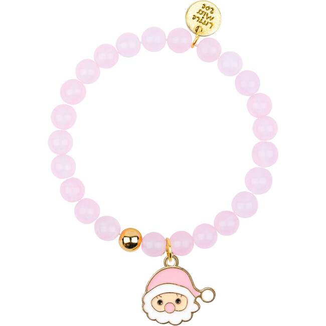 Santa Gemstone Bracelet, Pink