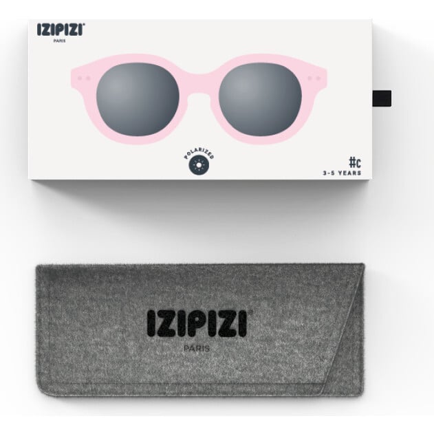 IZIPIZI Kids+ C Sunnies - Pastel Pink (3-5Y)