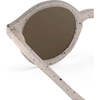 IZIPIZI Kids+ D Sunnies - Ceramic Beige (3-5Y) White - Sunglasses - 4 - thumbnail