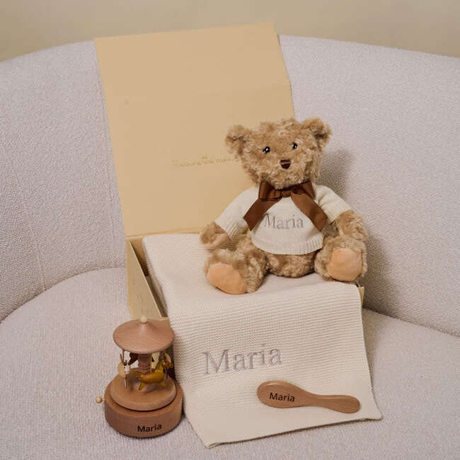 Little Carousel Gift Set Ballerina, Ivory