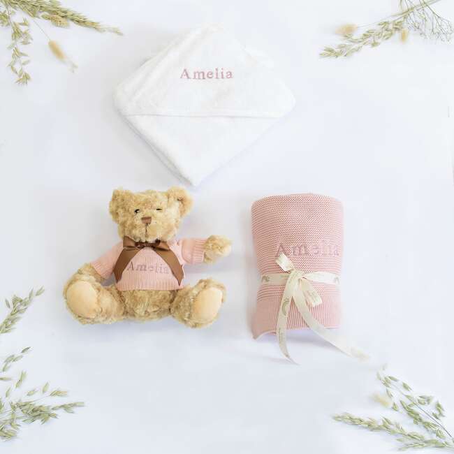 Welcome Little One Gift Set, Rose