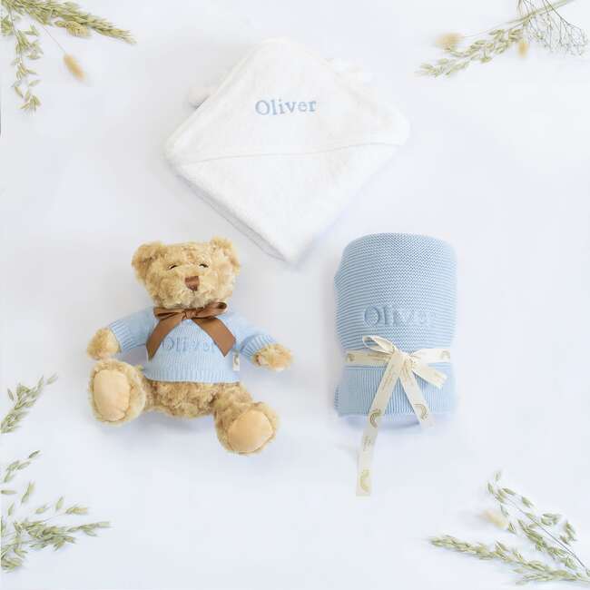 Welcome Little One Gift Set, Blue Sky