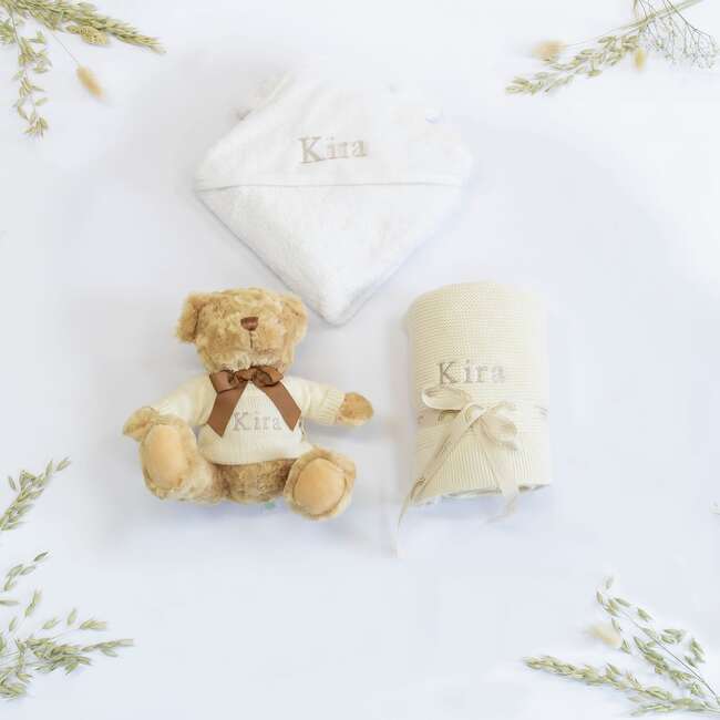 Welcome Little One Gift Set, Ivory