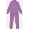 Two Piece Thermal Underwear Set, Purple - Loungewear - 3 - thumbnail