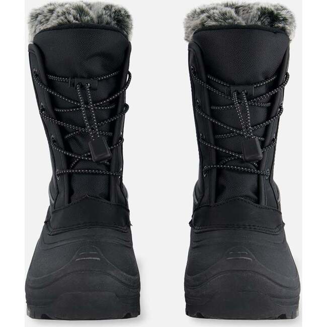 Winter Boots with Removable Liner, Black