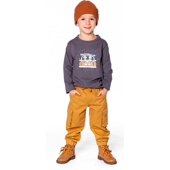 Mid-Season Knit Hat, Brown Pecan