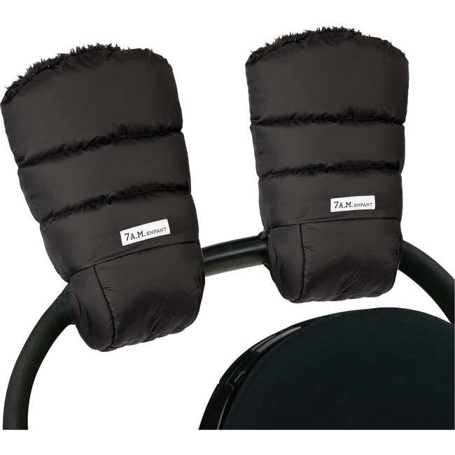 Warmmuffs, Black Plush