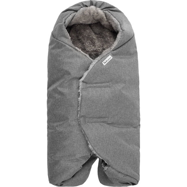 Nido Cloud Heavyweight Infant Wrap, Heather Grey