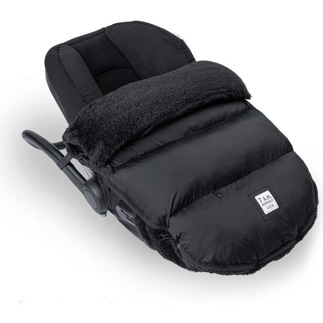 Plush Pod, Black - Stroller Accessories - 3