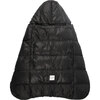 K-Poncho Heavyweight Carrier Cover, Black Plush - Carriers - 1 - thumbnail