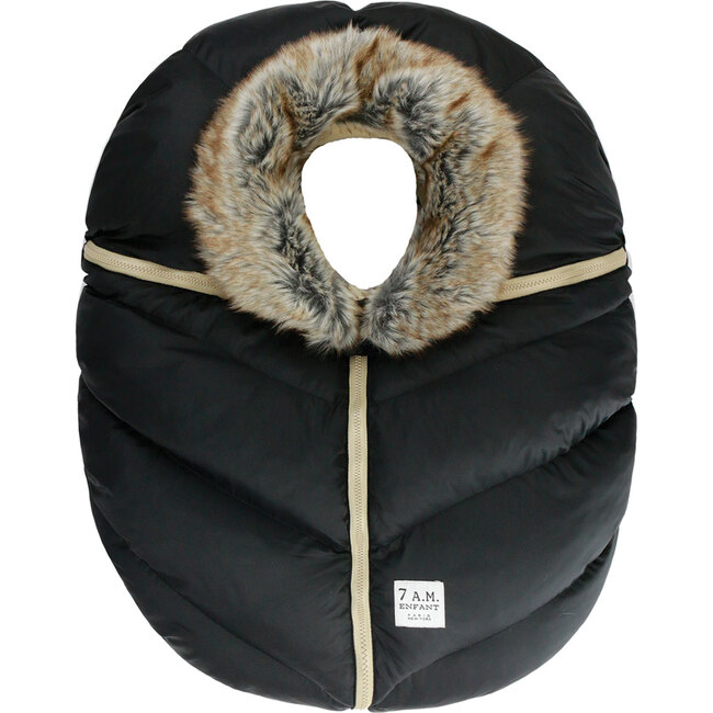 Car Seat Cocoon, Black Tundra