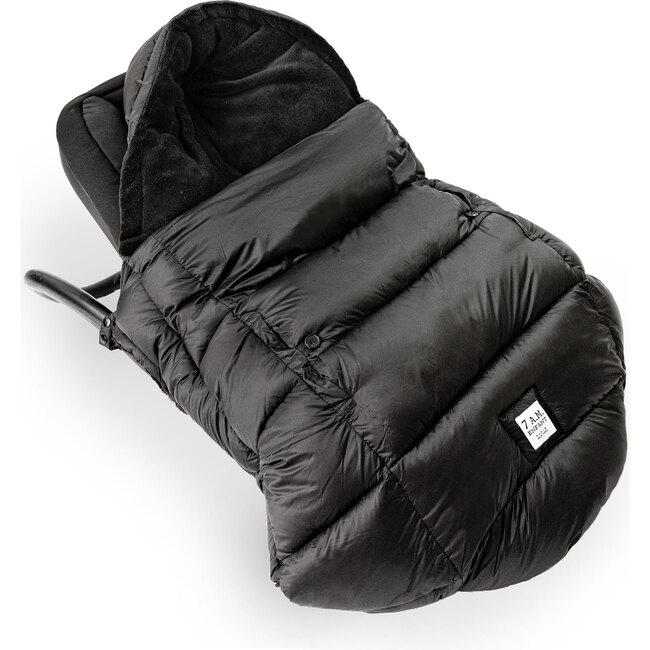 K-Poncho Heavyweight Carrier Cover, Black Plush