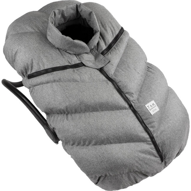 Car Seat Cocoon, Heather Grey