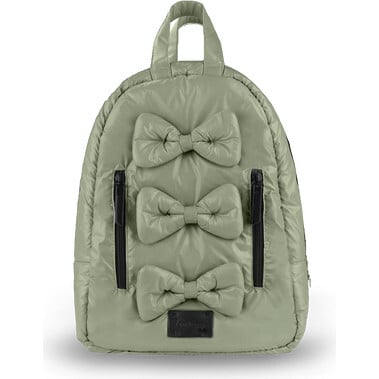 Mini Bows Backpack, Matcha - Backpacks - 1