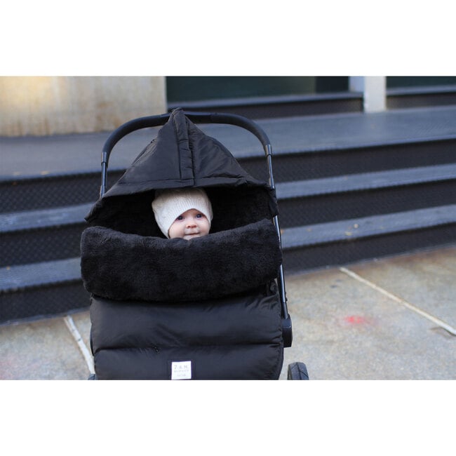 Plush Pod, Black - Stroller Accessories - 6