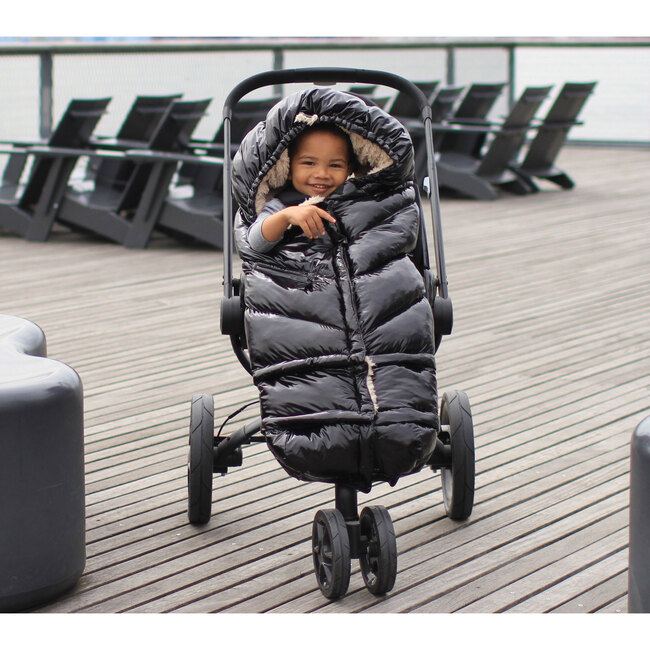 Blanket 212 Evolution, Black Polar - Stroller Accessories - 5