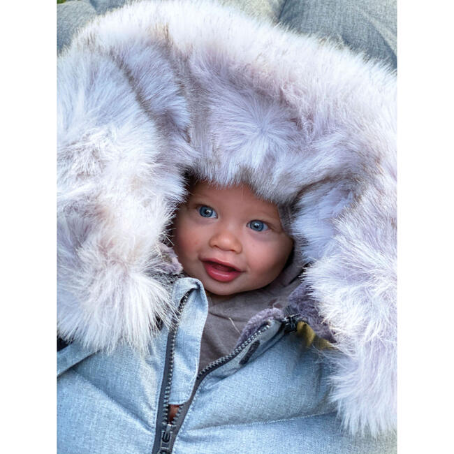 Car Seat Cocoon, Grey Tundra - Car Seat Accessories - 5