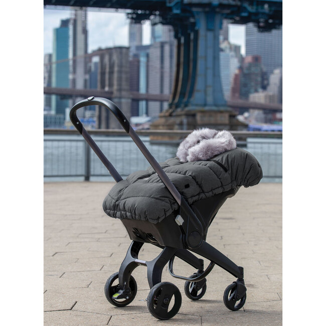 Car Seat Cocoon, Grey Tundra - Car Seat Accessories - 6