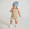 Ribbed Knit Retro Beanie, Lake Blue - Hats - 3 - thumbnail