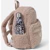 Teddy Backpack, Oatmeal - Backpacks - 3 - thumbnail