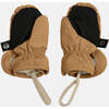 Benji Slip-On Mittens, Cognac - Gloves - 2 - thumbnail