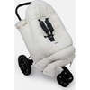 Evolution Tundra 212 Hook-N-Loop Zipper Blanket, White Fur & Beige Heather - Stroller Accessories - 2 - thumbnail
