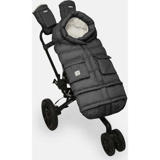 Evolution Oslo 212 Hook-N-Loop Zipper Blanket, Black